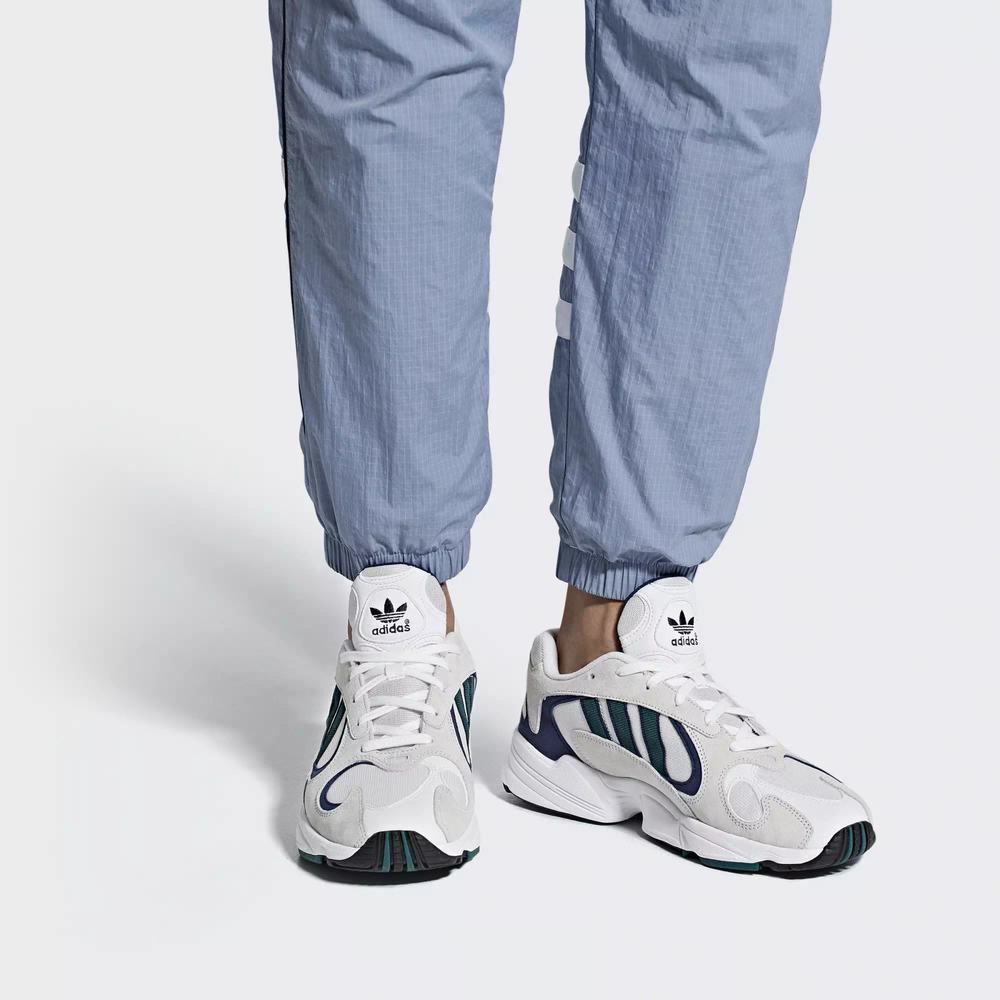 Adidas Yung 1 Tenis Blancos Para Hombre (MX-54874)